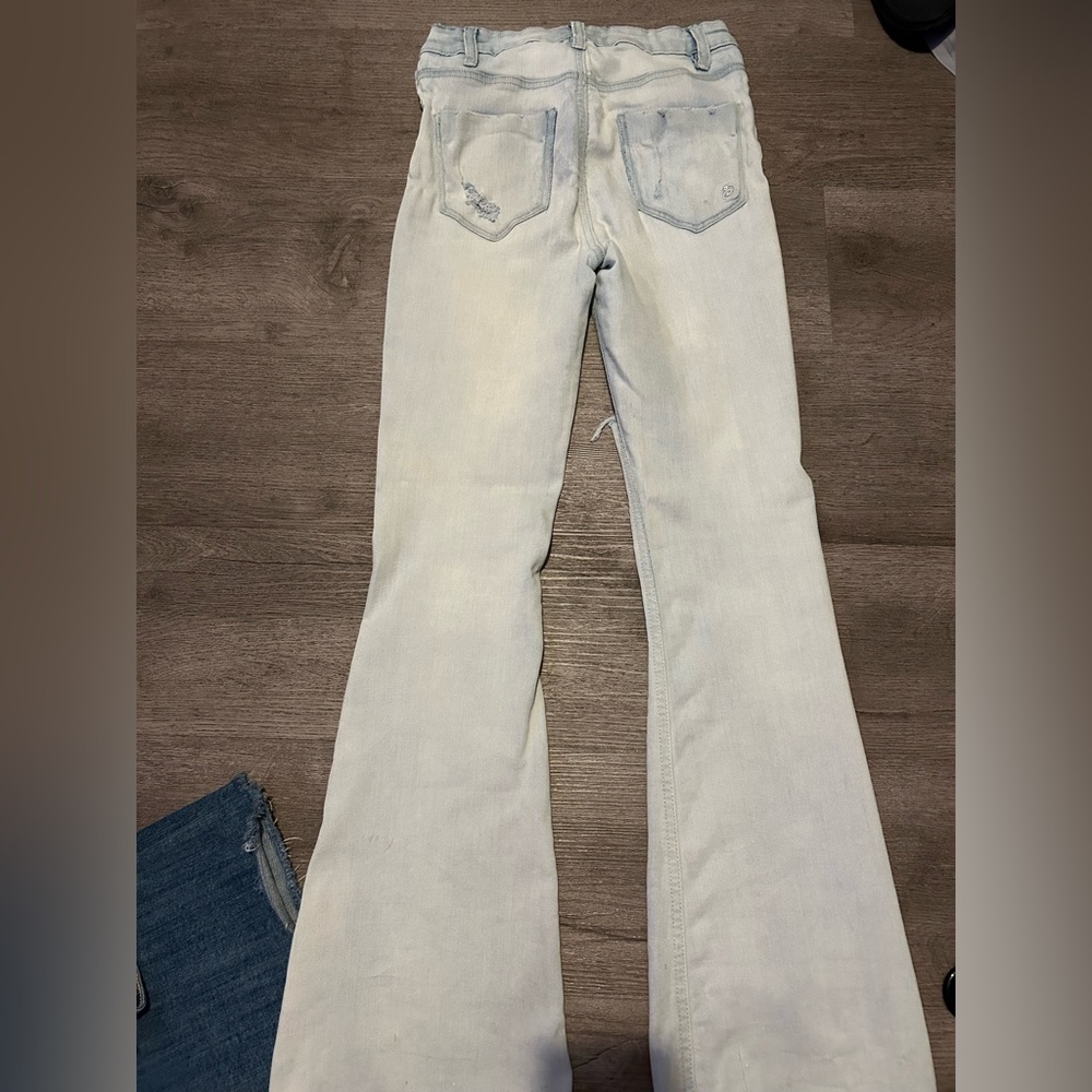 Light Wash Flare Jeans